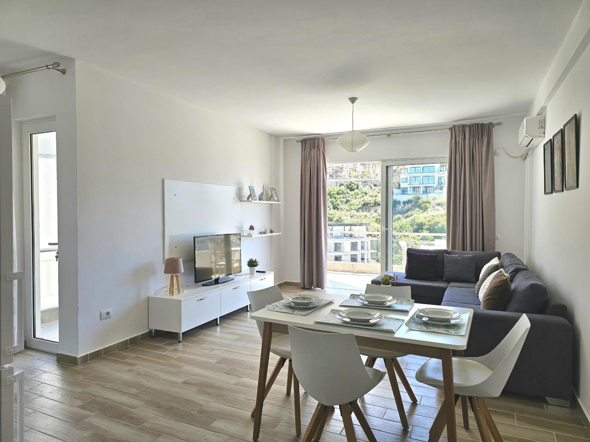 Brand New Apartments Sarande Luaran gambar